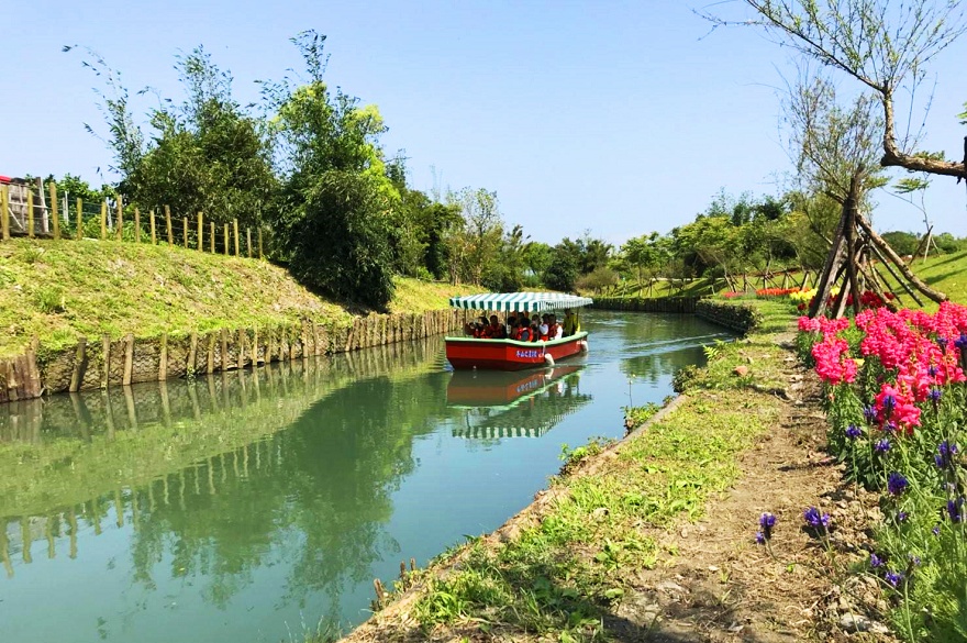 冬山河親水公園,冬山河遊船,親子景點