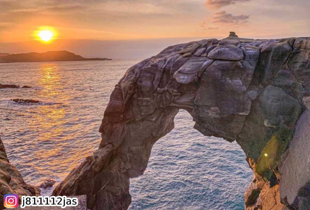 深澳象鼻岩,東北角,岩石景觀,深澳漁港,深澳鐵道自行車,北海岸