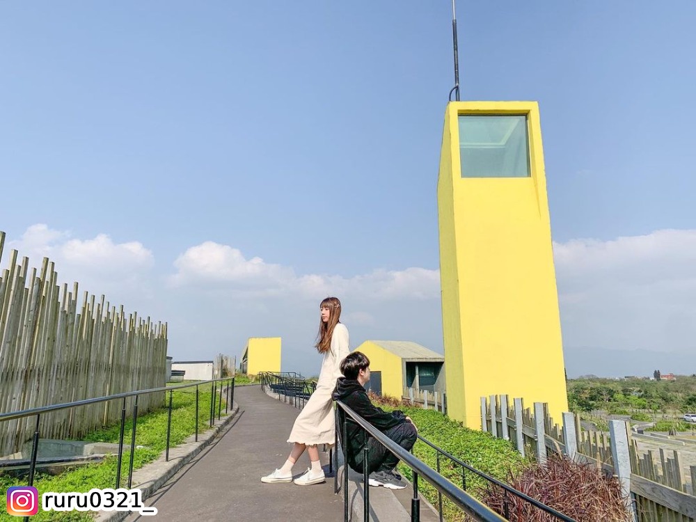 壯圍沙丘服務園區,沙丘展覽館,海濱自行車道,黃聲遠建築師