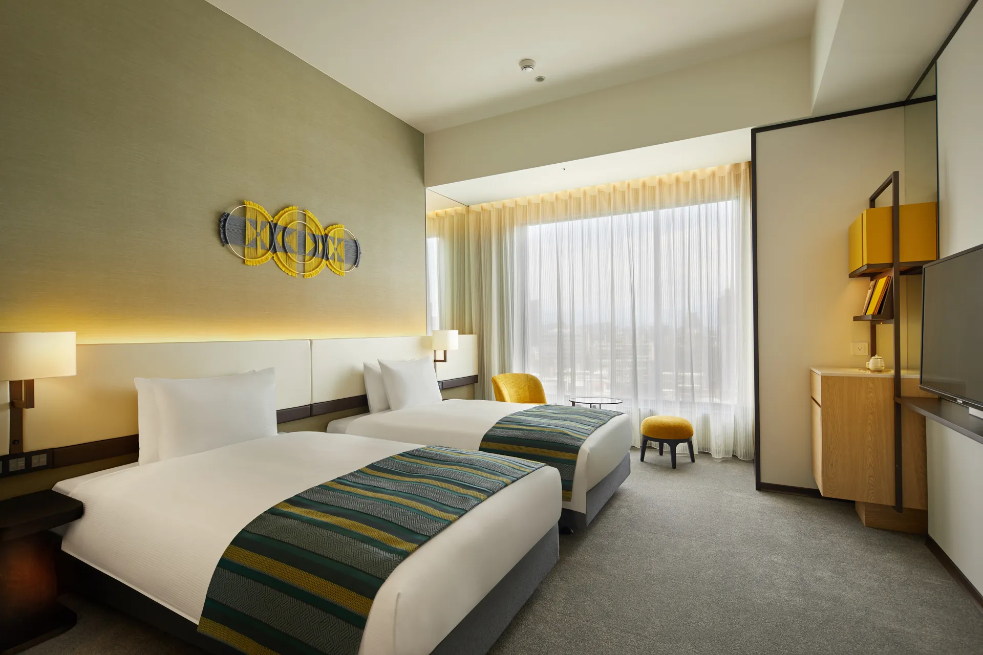 和苑三井花園飯店台北忠孝標準雙床房
