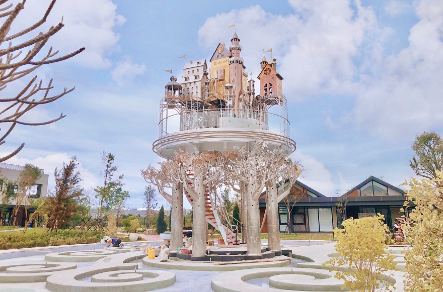 赫蒂法莊園,宜蘭景點,夢幻空中城堡