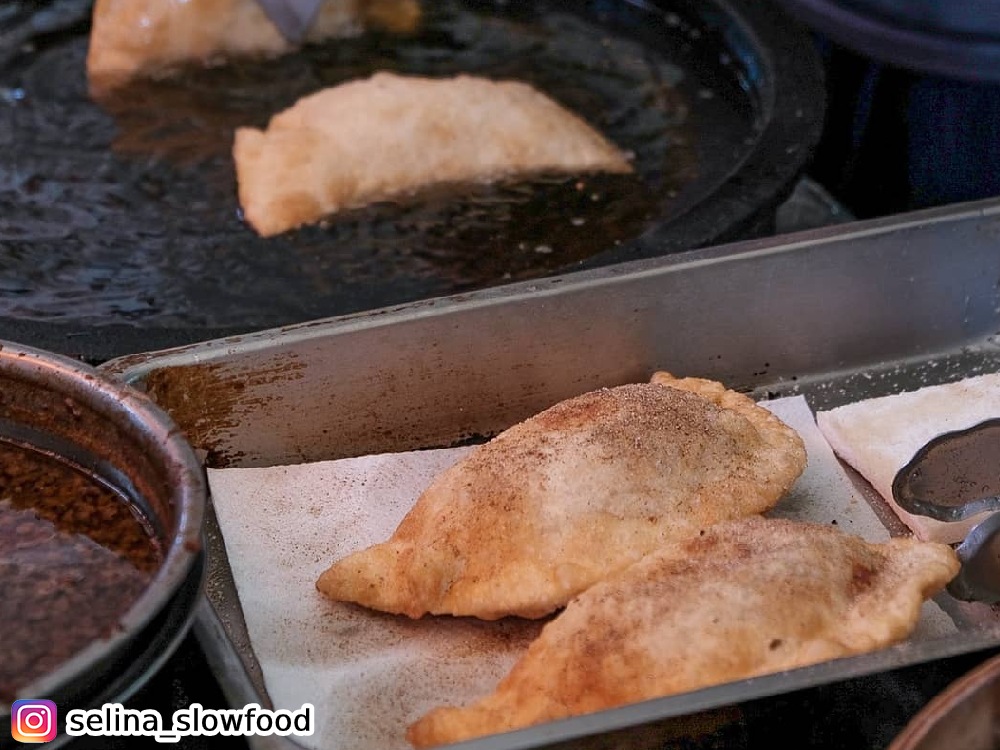 .小小七手工湯包,逢甲夜市,小籠包,韭菜盒子,煎餃