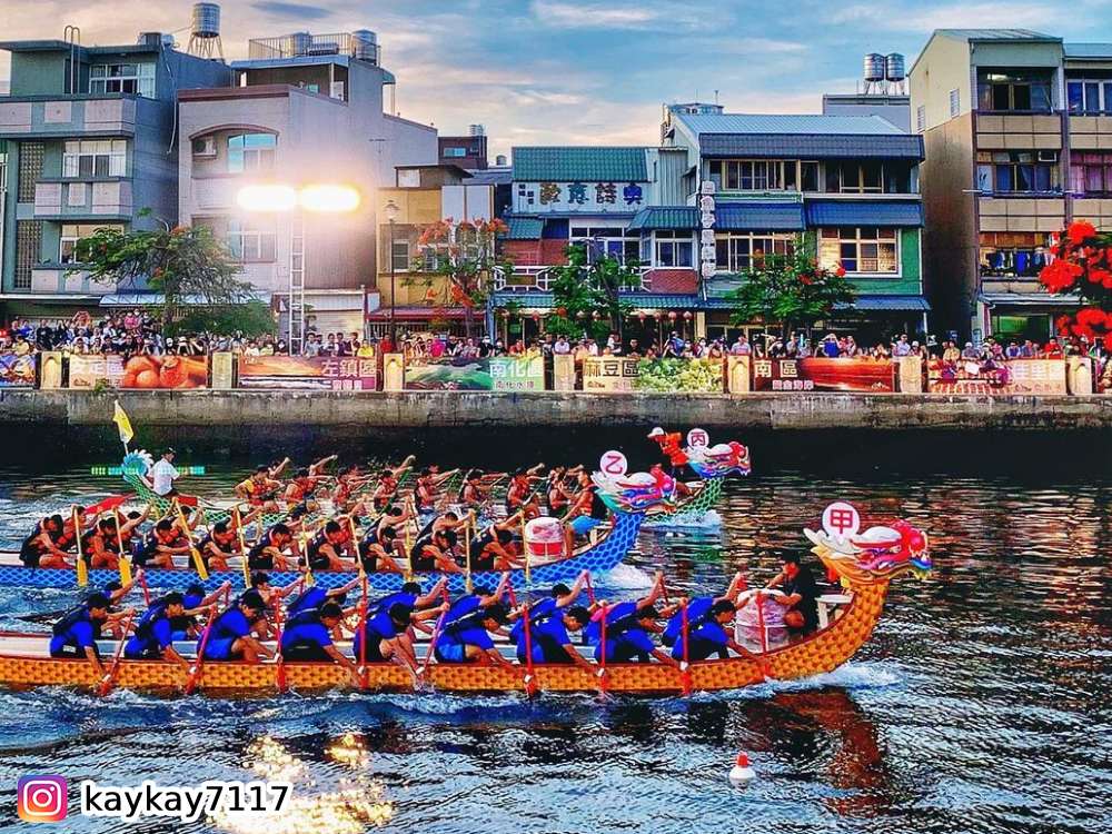 臺南運河安平段，臺南市國際龍舟錦標賽