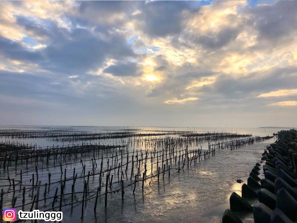 台子村漁港,漁村,港口,牡蠣