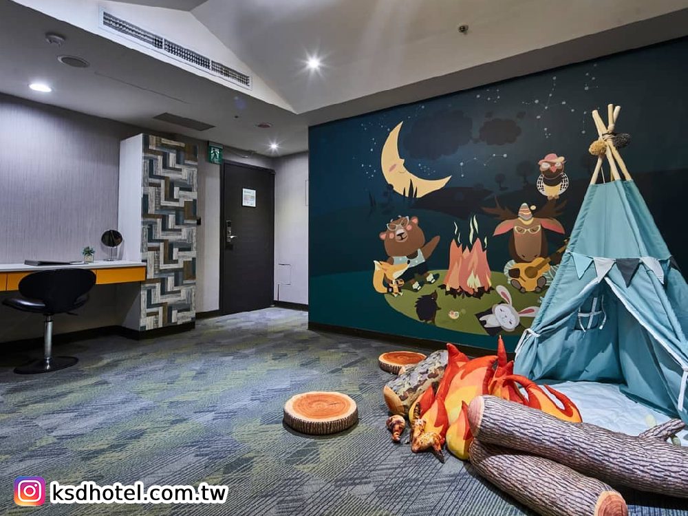 住宿,親子飯店,宮賞藝術大飯店,親子主題房,免費下午茶吃到飽,兒童遊戲室