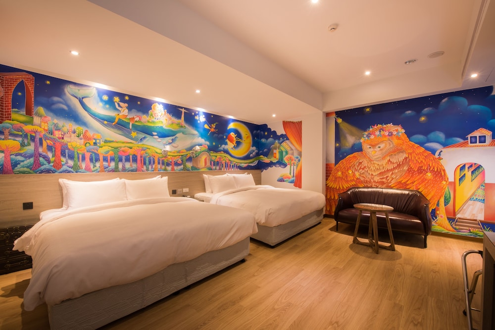 秝芯旅店駁二館,設計旅店,駁二特區,愛河,親子飯店