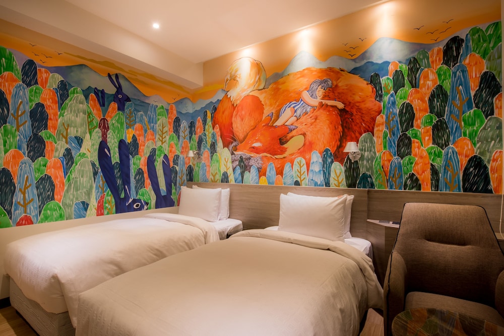 秝芯旅店駁二館,設計旅店,駁二特區,愛河,親子飯店