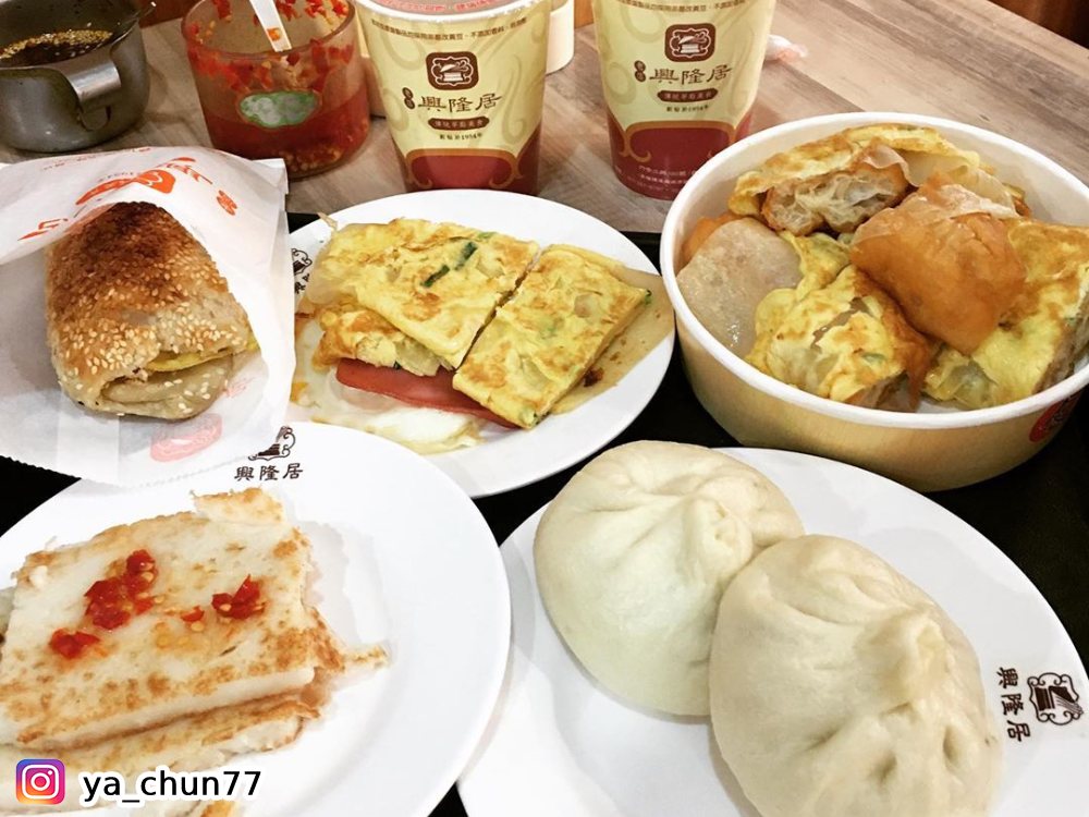 興隆居,傳統早餐,老店,湯包,燒餅