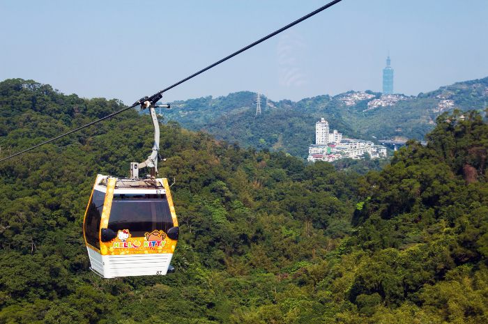 貓空纜車,台北夜景,指南宮,景觀餐廳,捷運動物園站,貓空泡茶