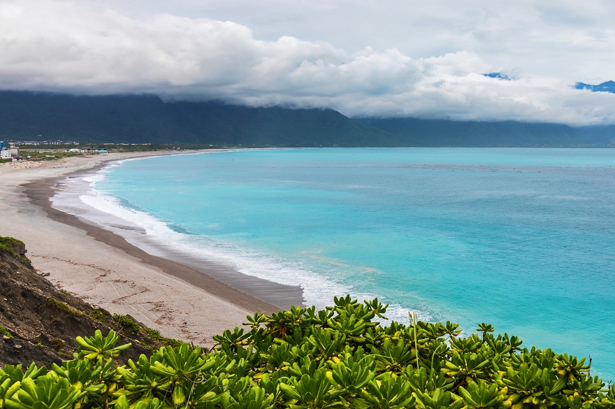 七星潭,七星潭風景區,花蓮景點,月牙灣