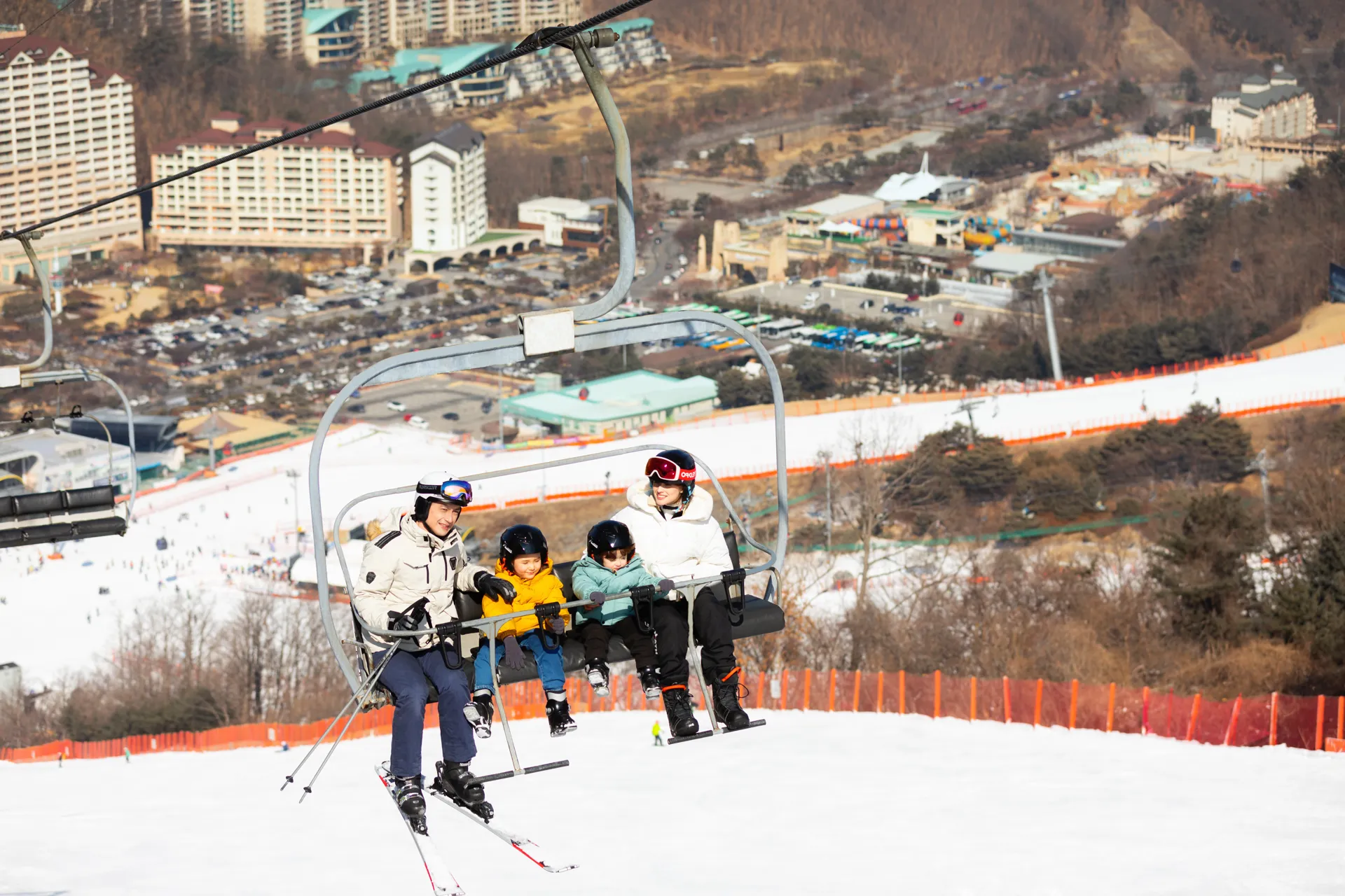 韓國滑雪,SONO洪川大明,滑雪場