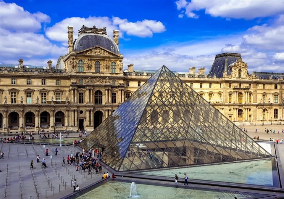 法國旅遊, 巴黎景點, 世界三大博物館, 羅浮宮, 達文西密碼
