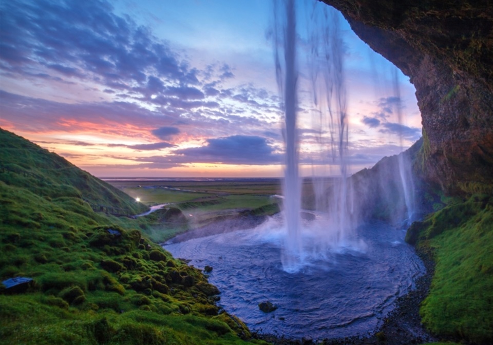 雄獅旅遊,冰島旅遊,瀑布