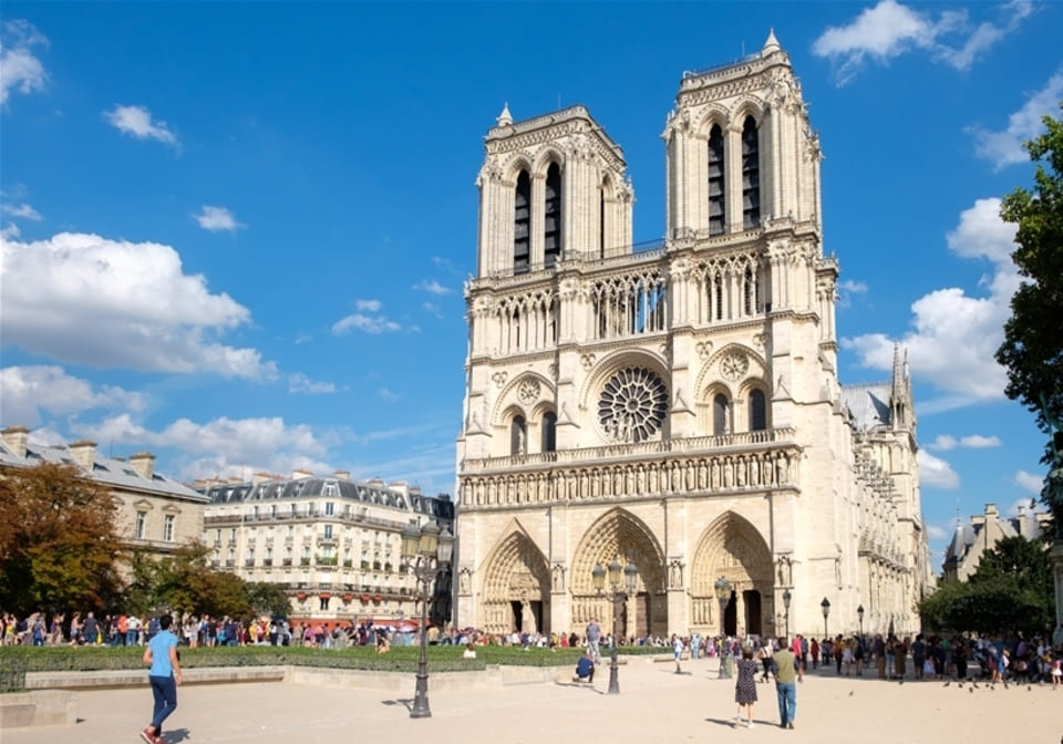 法國旅遊,巴黎景點,塞納河, 聖母院