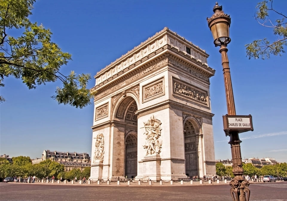 法國旅遊,巴黎景點,凱旋門