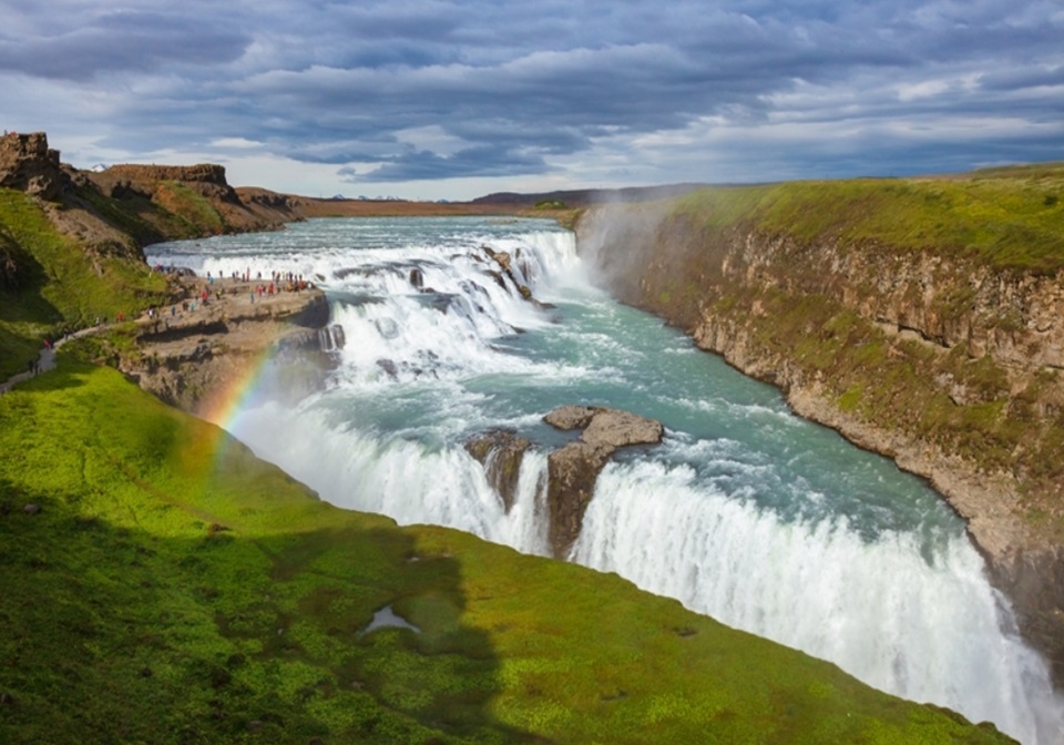 雄獅冰島旅遊,冰島,金環,黃金瀑布