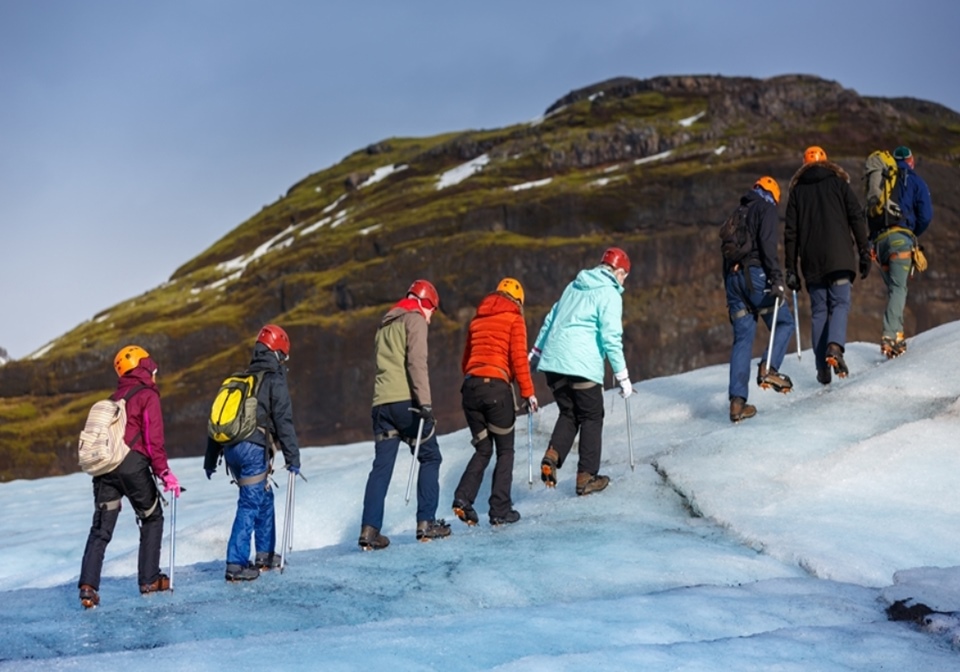 雄獅旅遊,冰島, 冰河健行,冰川健行