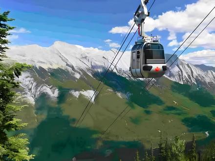 白角山纜車