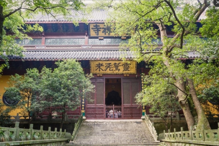 靈隱寺圖