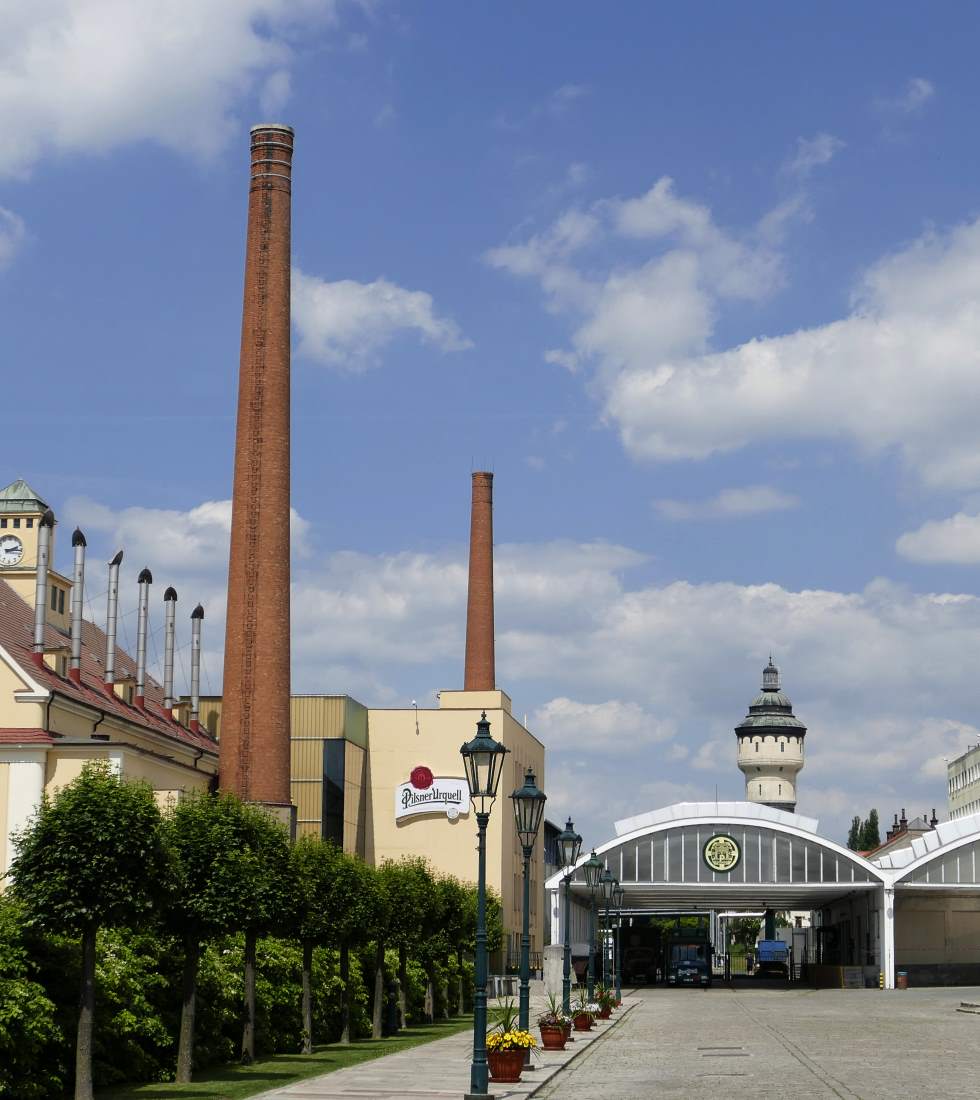 捷克景點皮爾森啤酒廠入口