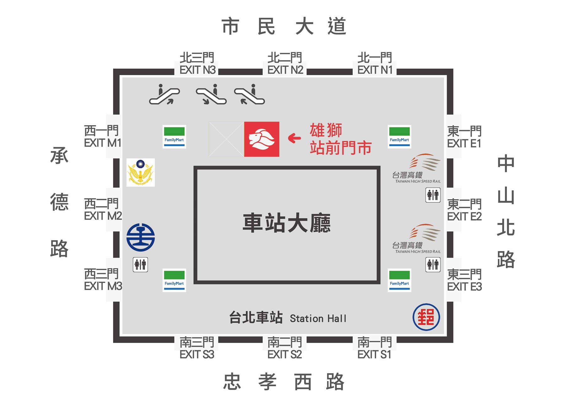 集合位置圖