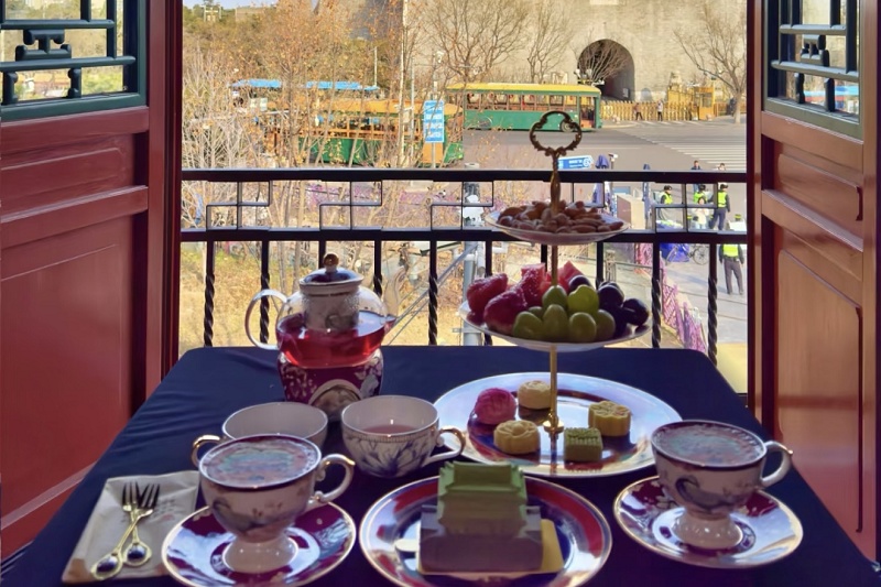 正陽門下下午茶