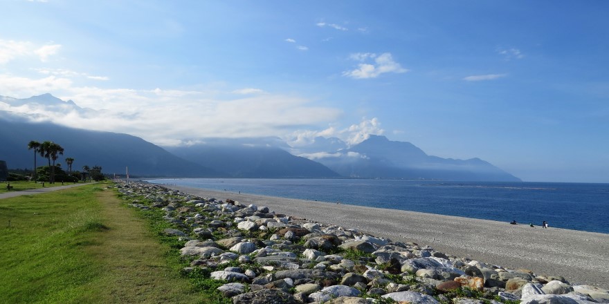 花蓮,新城,七星潭,月牙灣,海灣,海灘