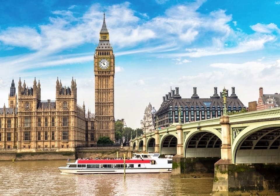 英國旅遊,泰晤士河遊船