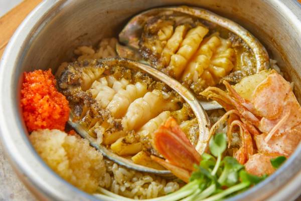 鮑魚釜飯