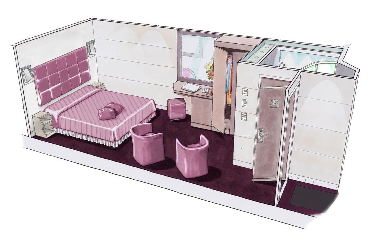 艙房照片-內艙平面