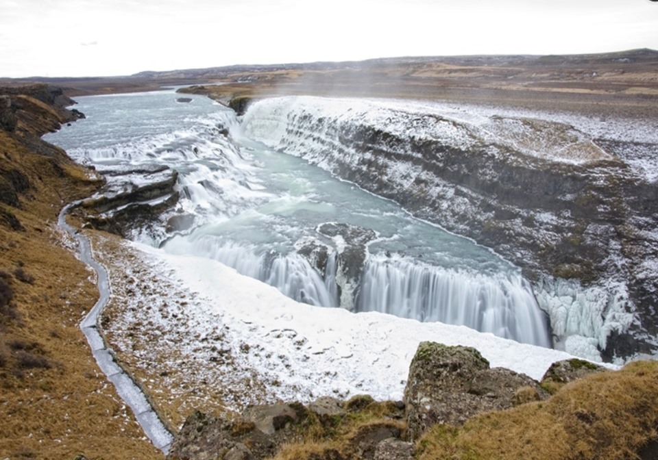 雄獅冰島旅遊,冰島,金環,黃金瀑布
