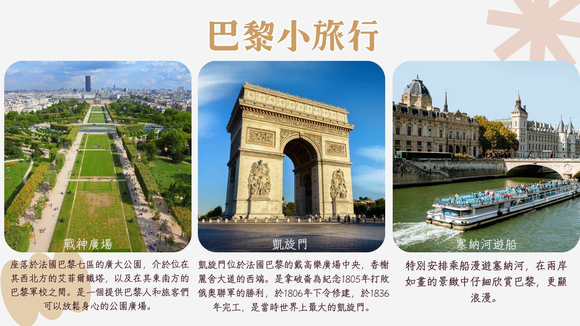 巴黎小旅行