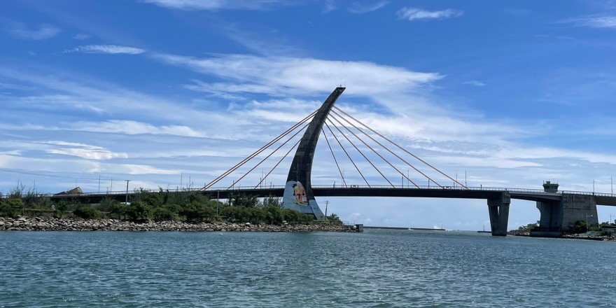 屏東,東港,大鵬灣,潟湖,跨海大橋,遊艇,遊湖