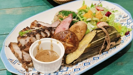 喜浪鐵沐(原住民料理)示意圖