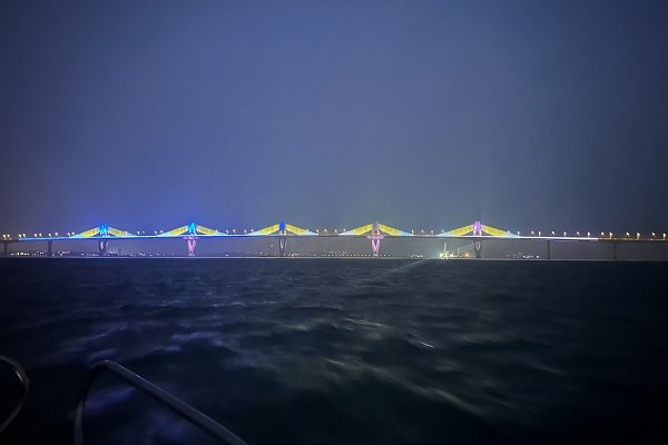 金門大橋,夜景