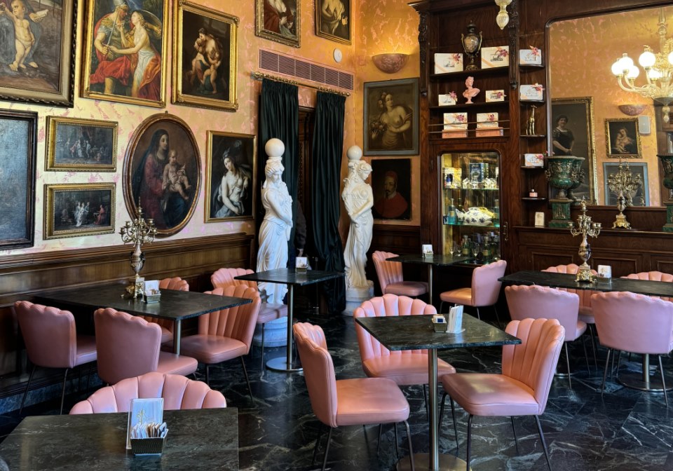 花神咖啡館,威尼斯,世界十大最美咖啡館,花神咖啡下午茶,VENICE,ITALY,義大利