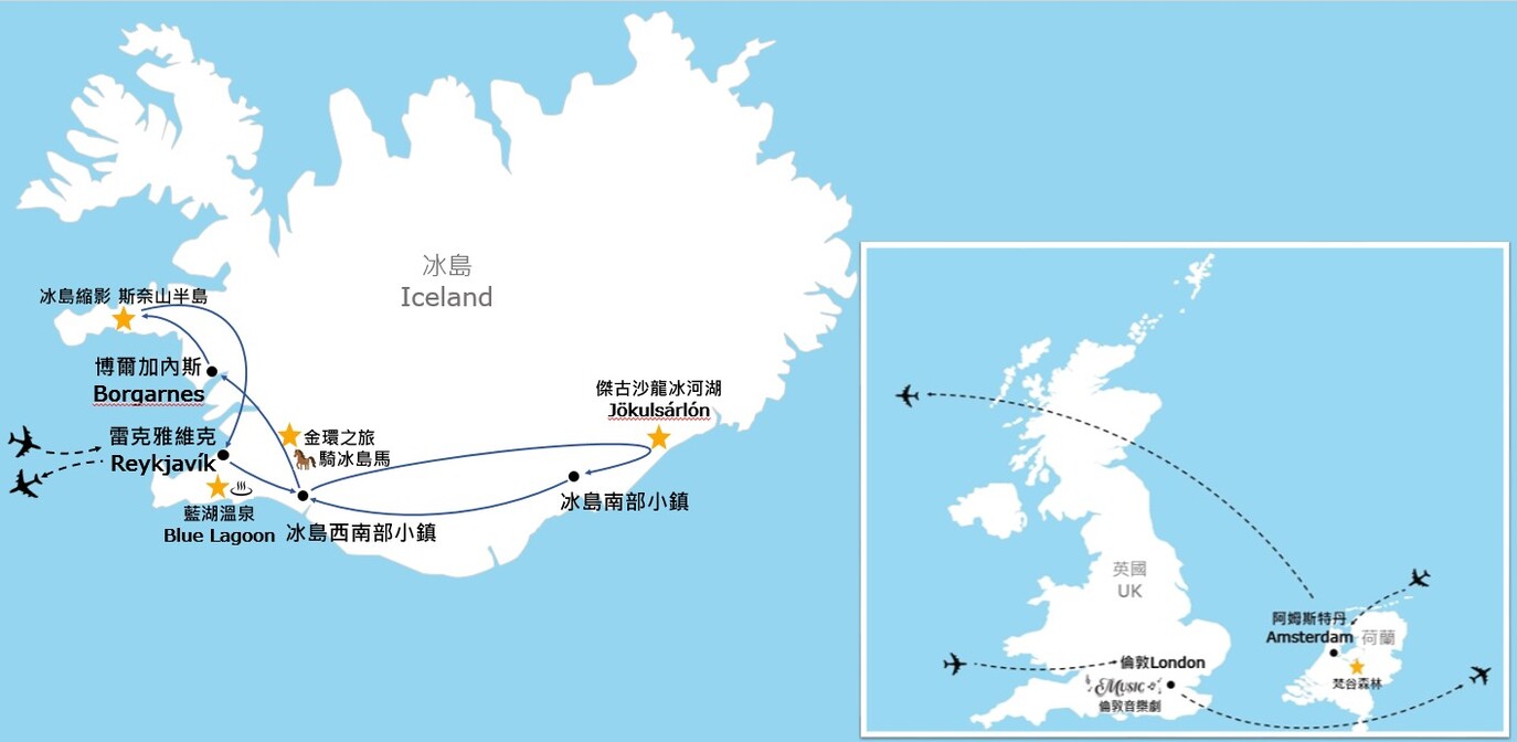 雄獅旅遊, 冰島旅遊, 冰島景點推薦