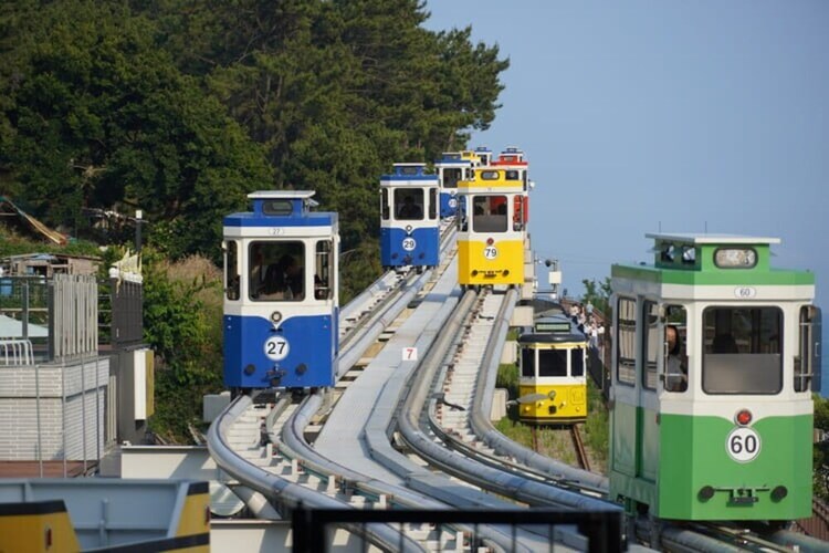 海雲台濱海列車.天空膠囊