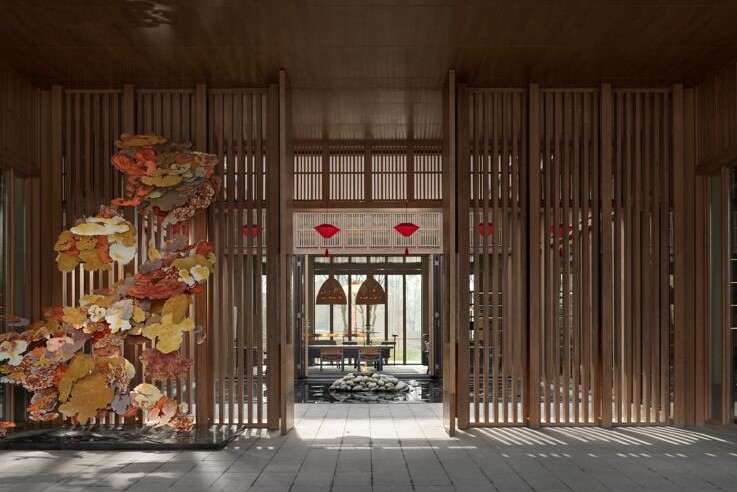 成都温江悦椿酒店_櫃台