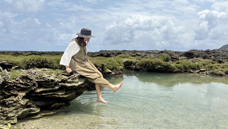 夢幻天然漸層戲水池