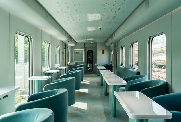 馬卡龍色,雄獅,海風號,車廂,特色