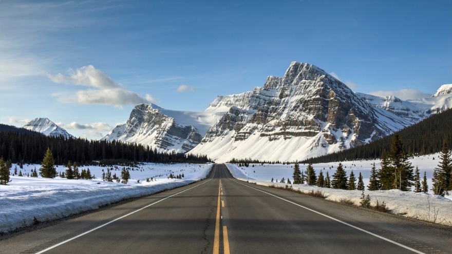 Rogers Pass 罗杰士峡道冬季雪景