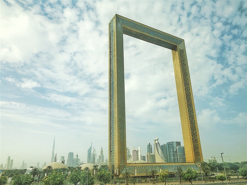 杜拜相框,杜拜之框,杜拜畫框,杜拜景點