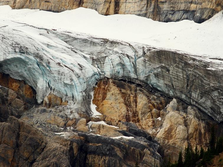 烏鴉爪冰河 (Crowfoot Glacier)