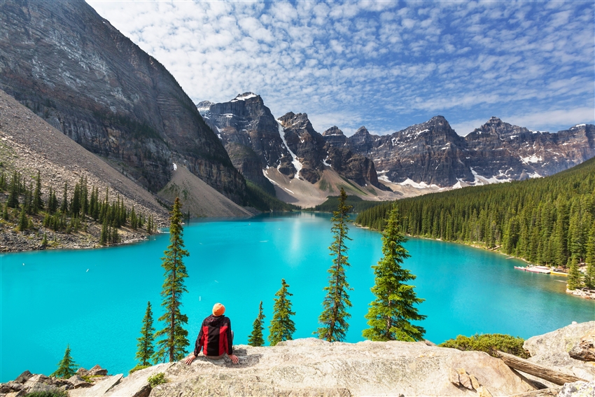 夢蓮湖 (Moraine Lake)