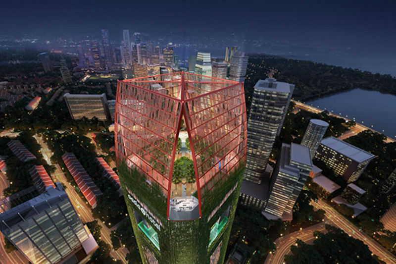 新加坡市中心綠洲飯店,OASIA HOTEL DOWNTOWN SINGAPORE