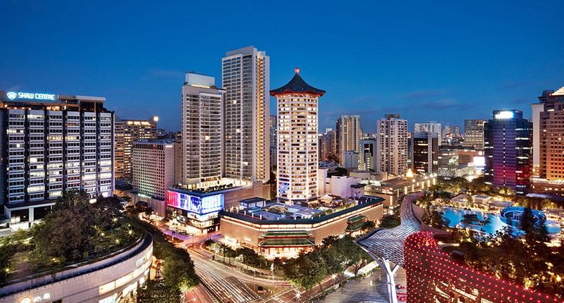 新加坡唐購物中心萬豪飯店,SINGAPORE MARRIOTT TANG PLAZA HOTEL